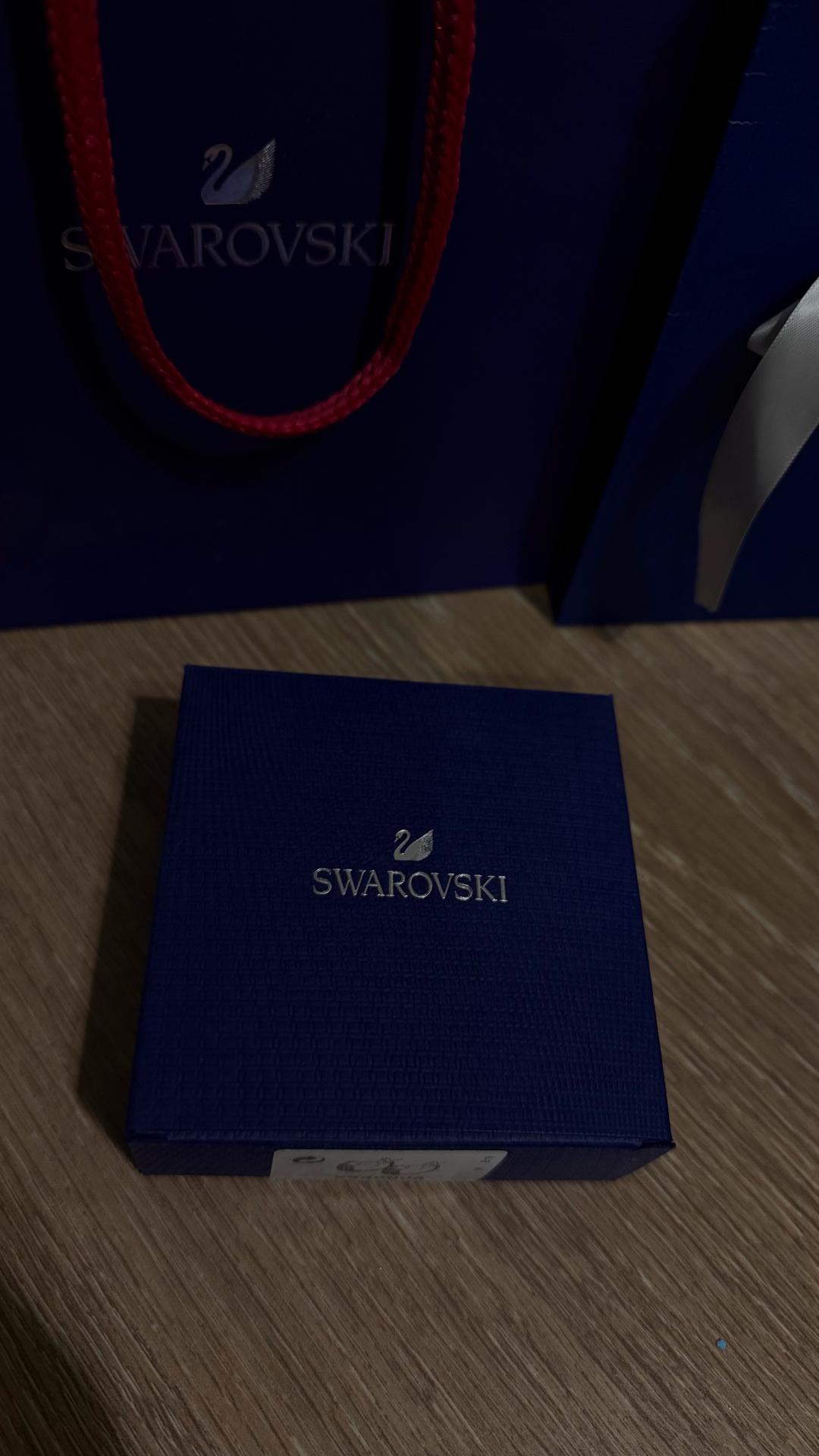 Swarovski Swarovski серьги в позолоте — фото 2