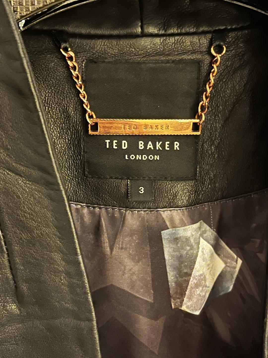 Ted Baker кожанка TED BAKER — фото 2