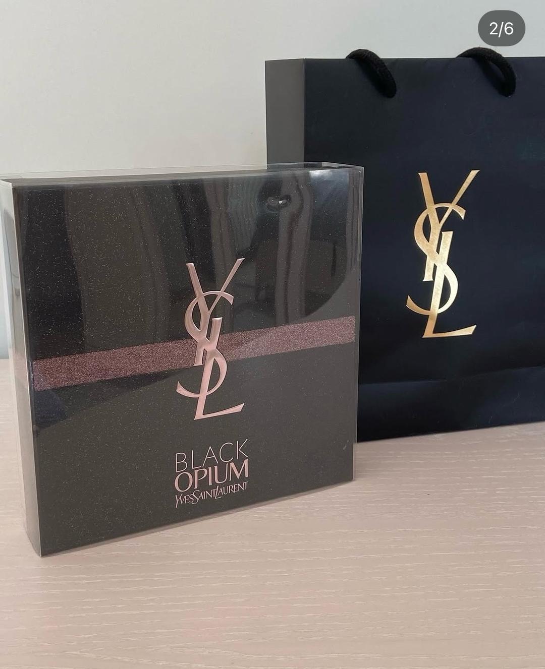 Yves Saint Laurent Набор туалетная вода и лосьон Yves Saint Laurent Black Opium — фото 2