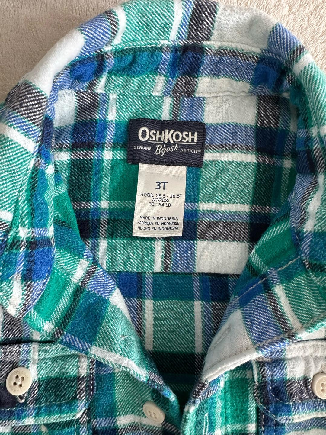 OshKosh B'gosh Фланелевая рубашка OshKosh B'gosh — фото 2