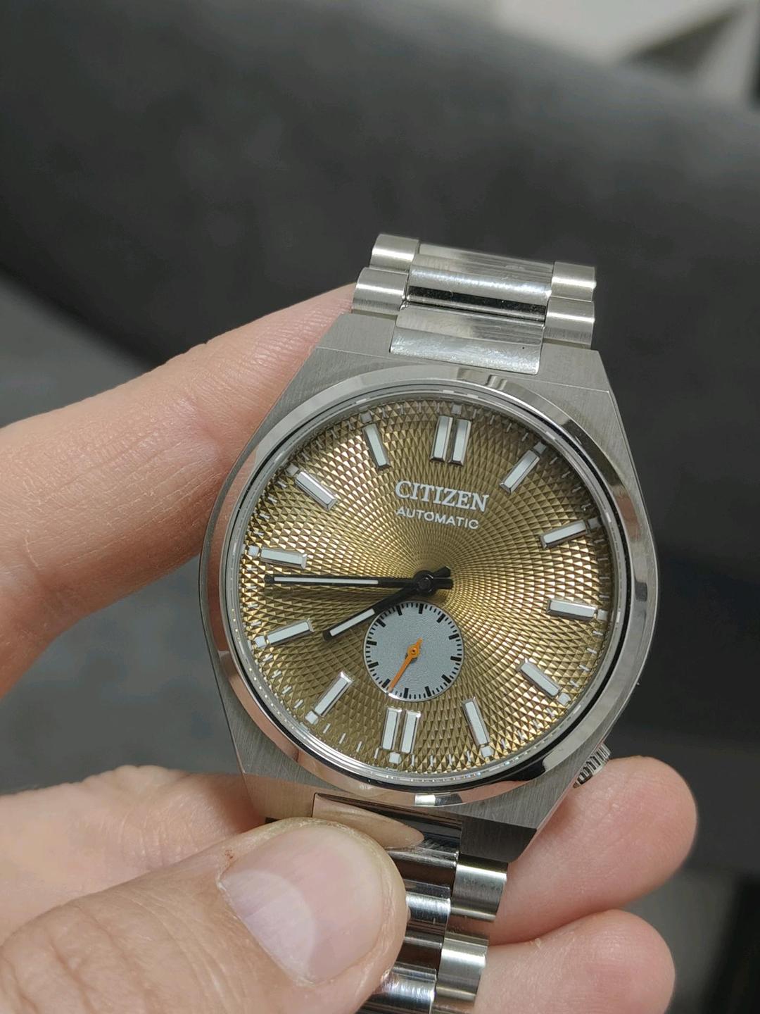 Citizen Часы механические Citizen Tsuyosa small second — фото 2