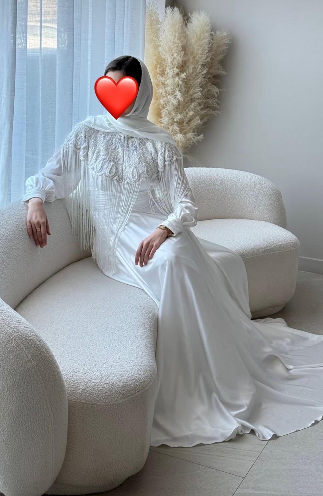 altynym story белое платье для никаха — фото 2
