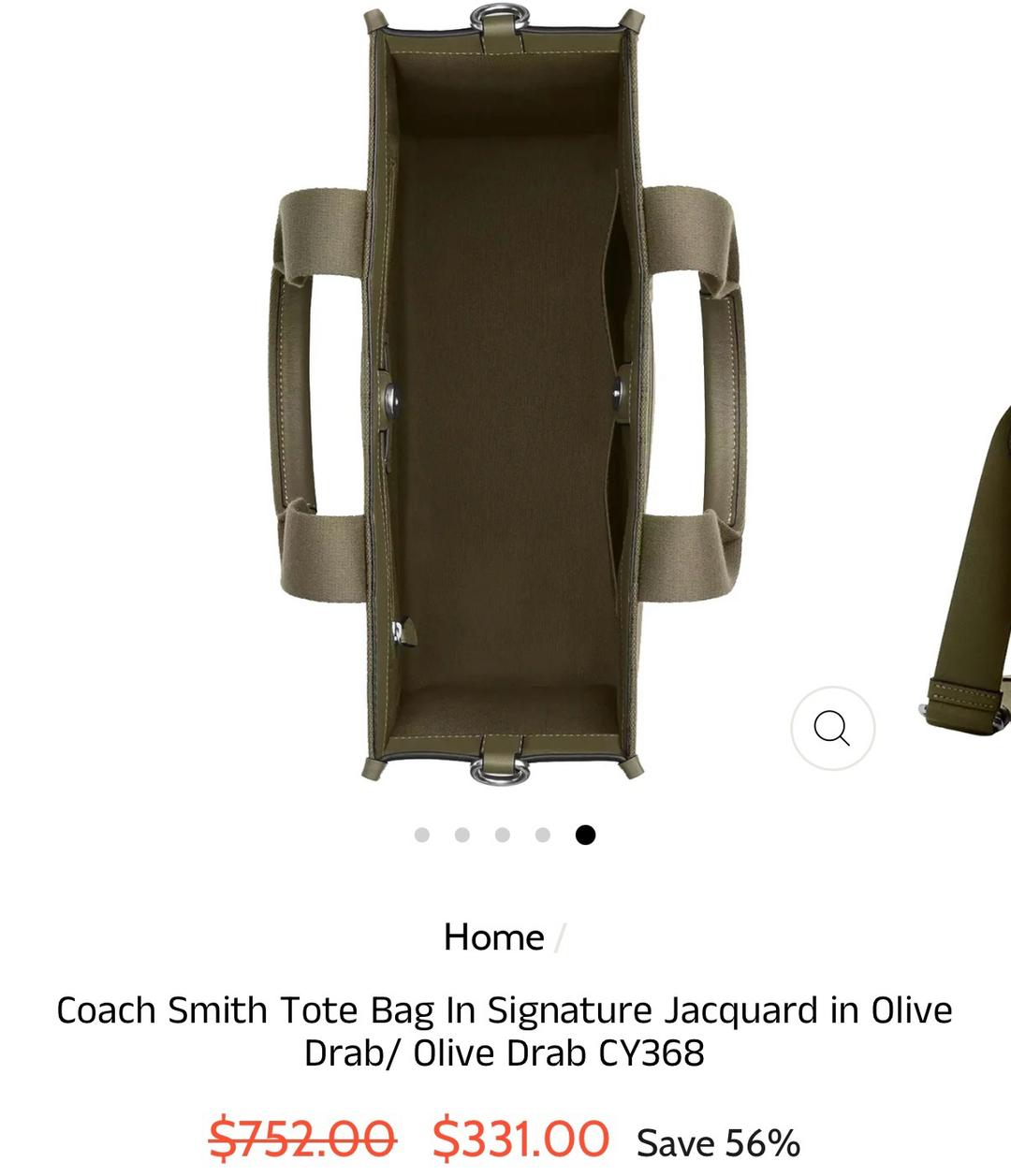 Coach Сумка-тоут Coach Smith — фото 2
