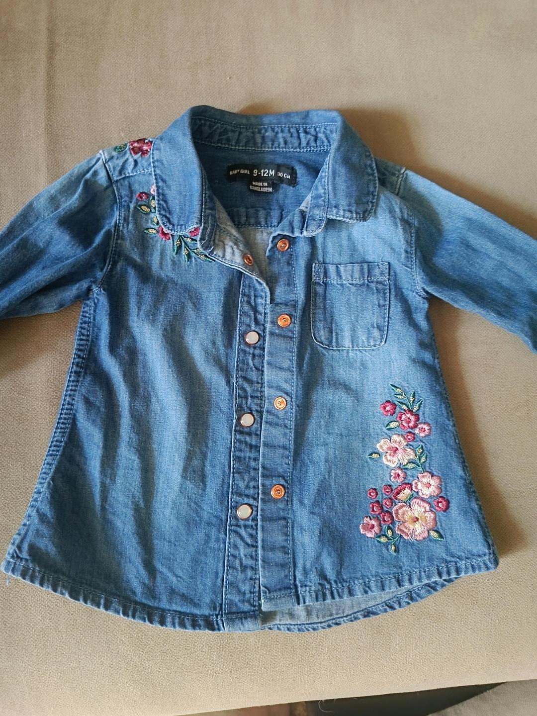 Zara Kids Рубашка и джинсы с блестками — фото 2