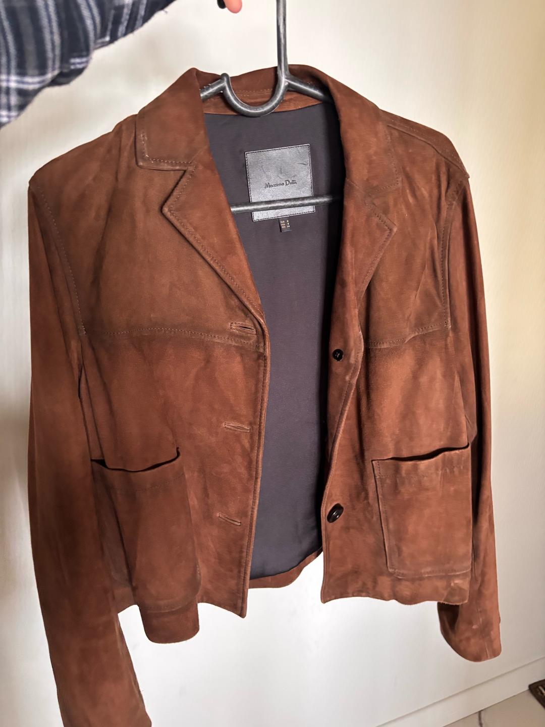 Massimo Dutti Кожанный пиджак — фото 2
