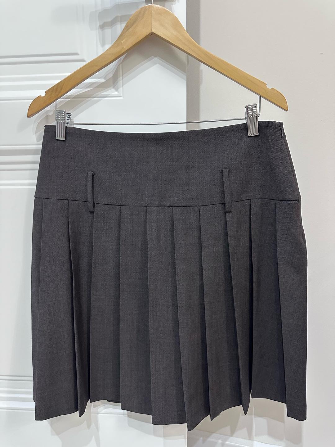 Massimo Dutti Плиссированная юбка — фото 2