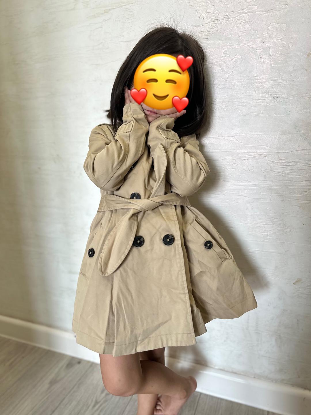 Uniqlo Тренч UNIQLO для девочки — фото 2