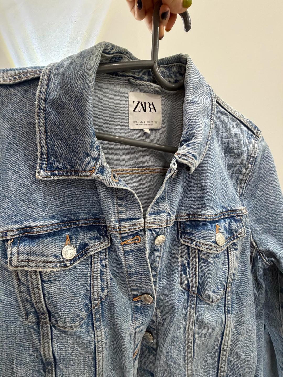 Zara Джинсовая куртка ZARA — фото 2