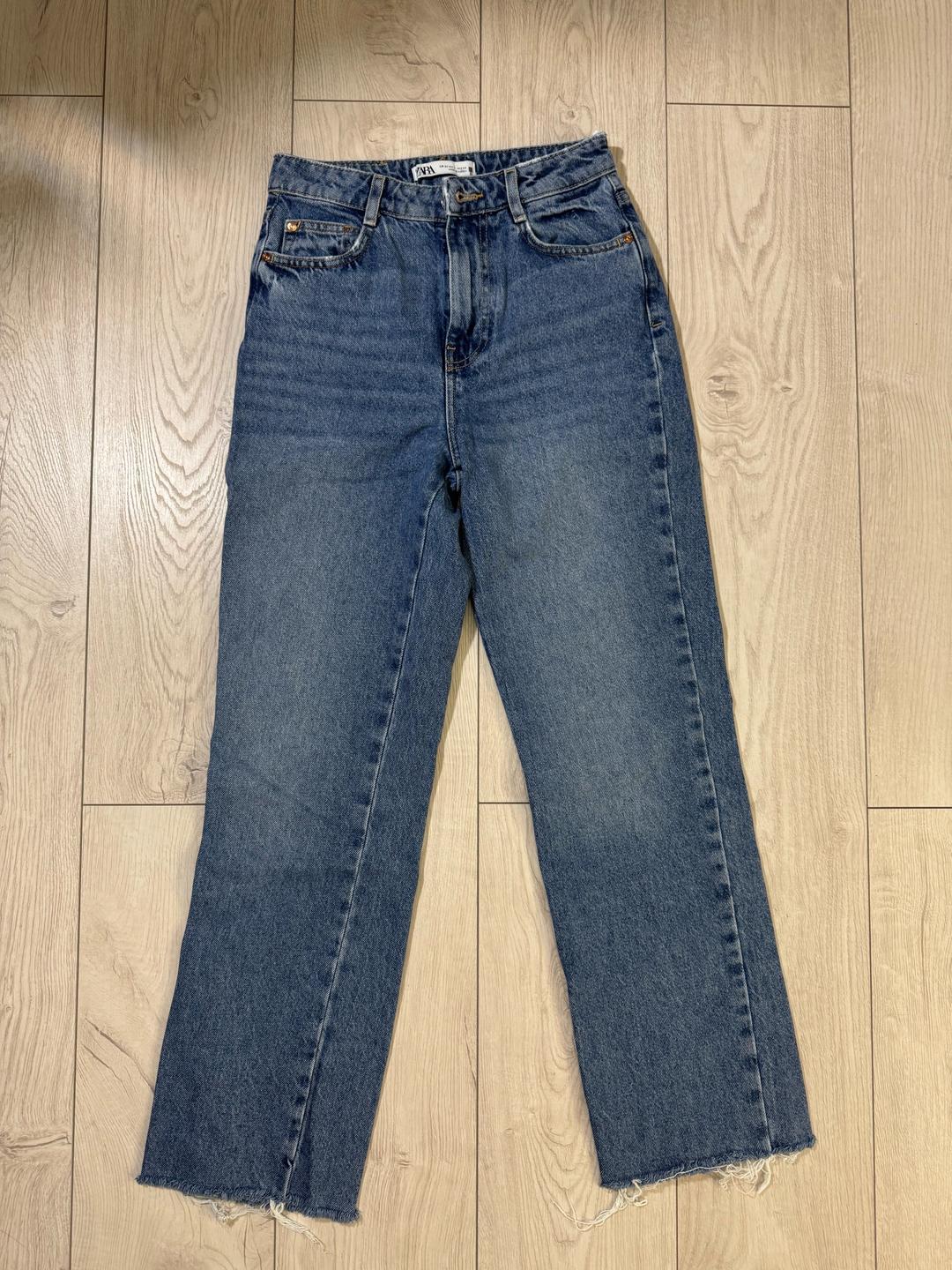 Zara Джинсы Zara синие — фото 2