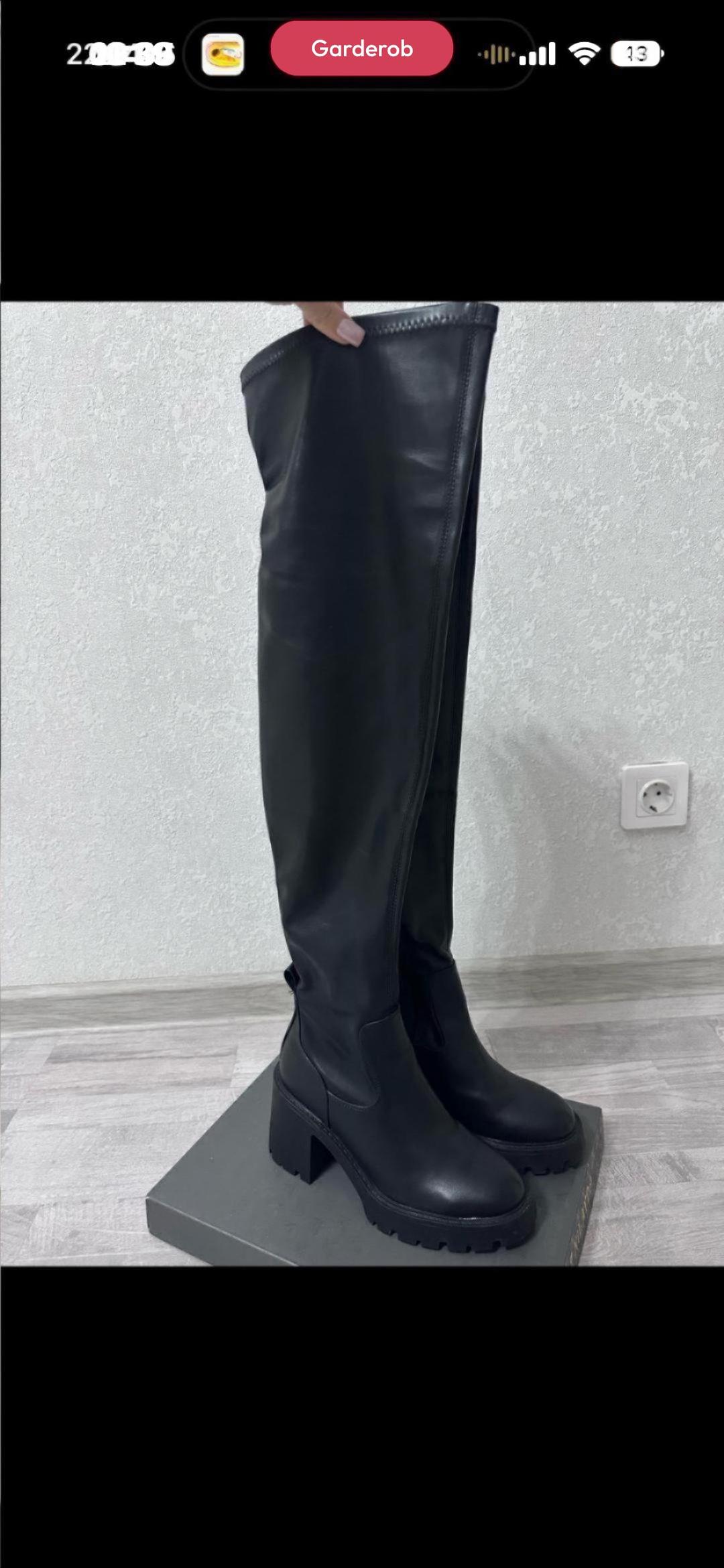 Zara Ботфорты Zara новые — фото 2