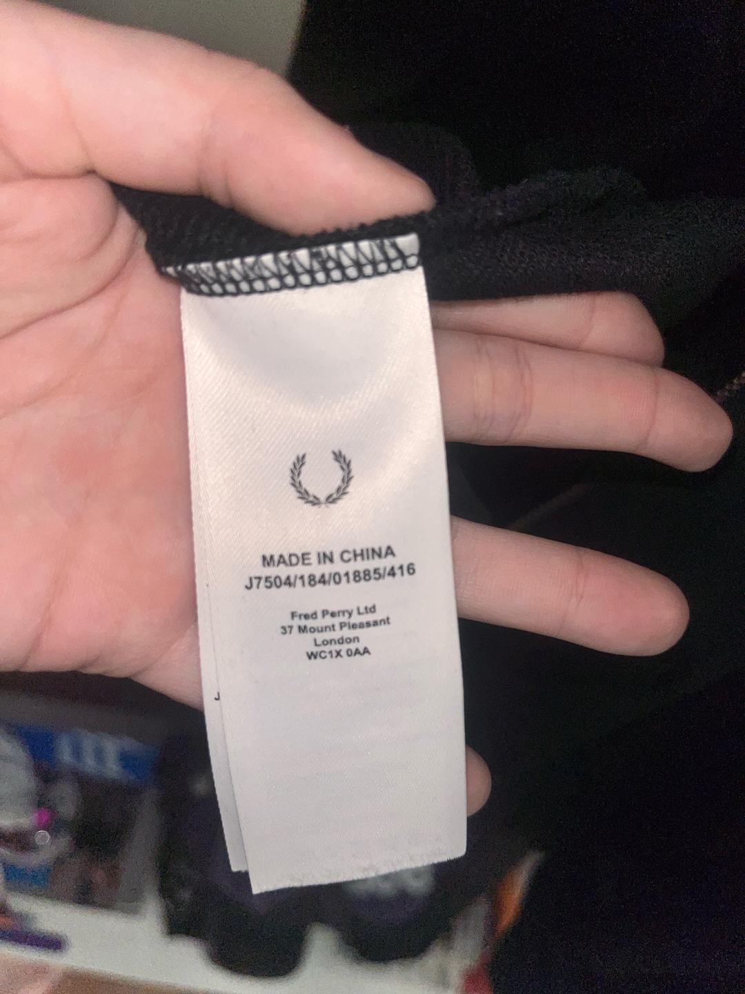Fred Perry Fred Perry черный свитшот — фото 2