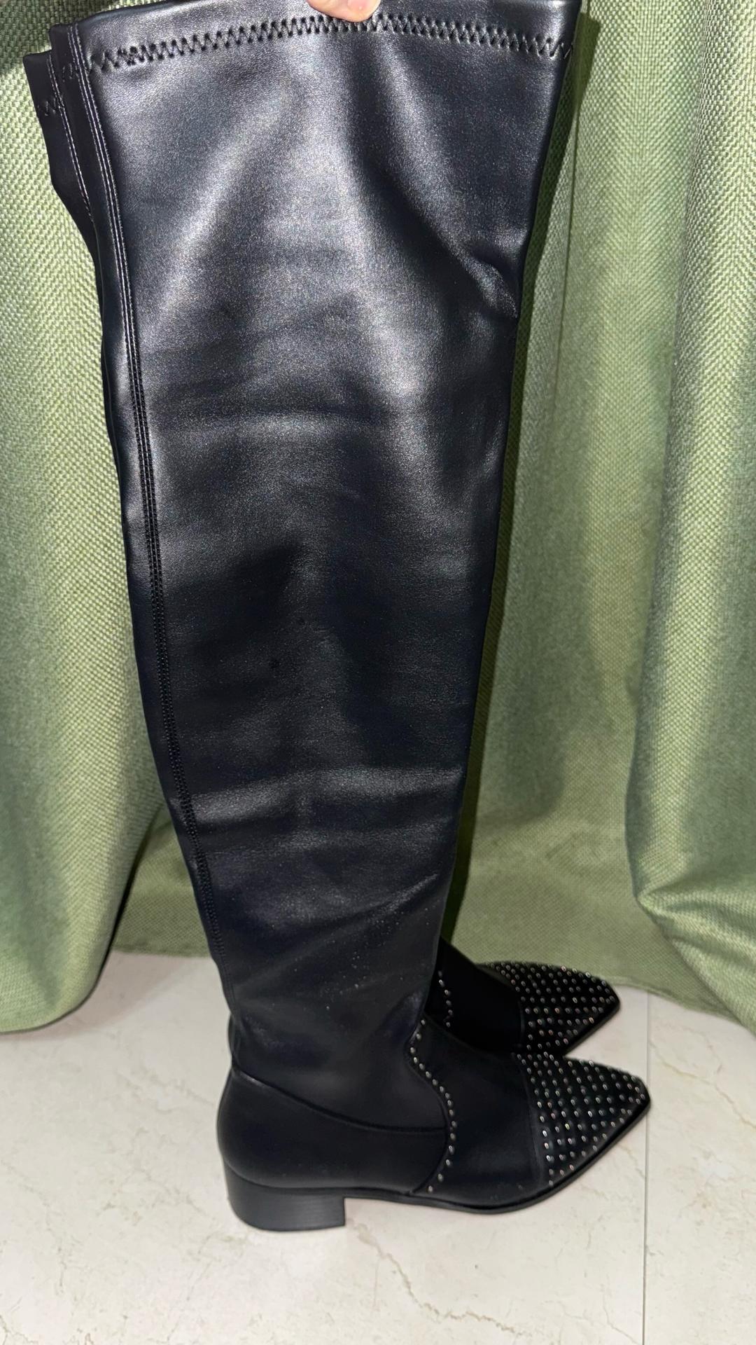Нет бренда Весенние ботфорты. — фото 2
