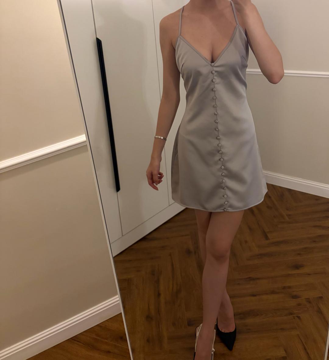 Missguided Серое мини платье Missguided — фото 2