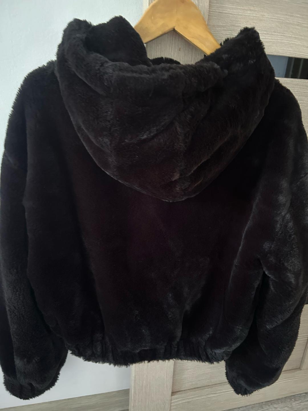 Zara Куртка из искусственного меха Zara — фото 2