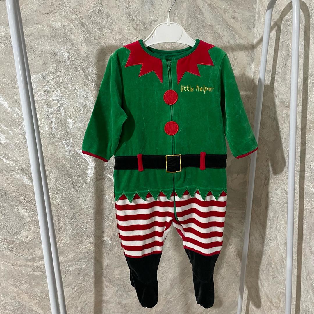 Mothercare Новогодний комбинезон эльфа/гномика на 6-9мес — фото 2