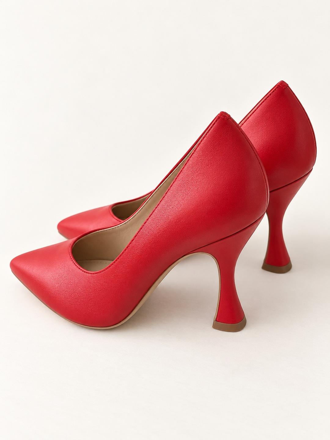 Vince Camuto Красные туфли-лодочки Vince Camuto с фигурным каблуком ❤️👠 — фото 2
