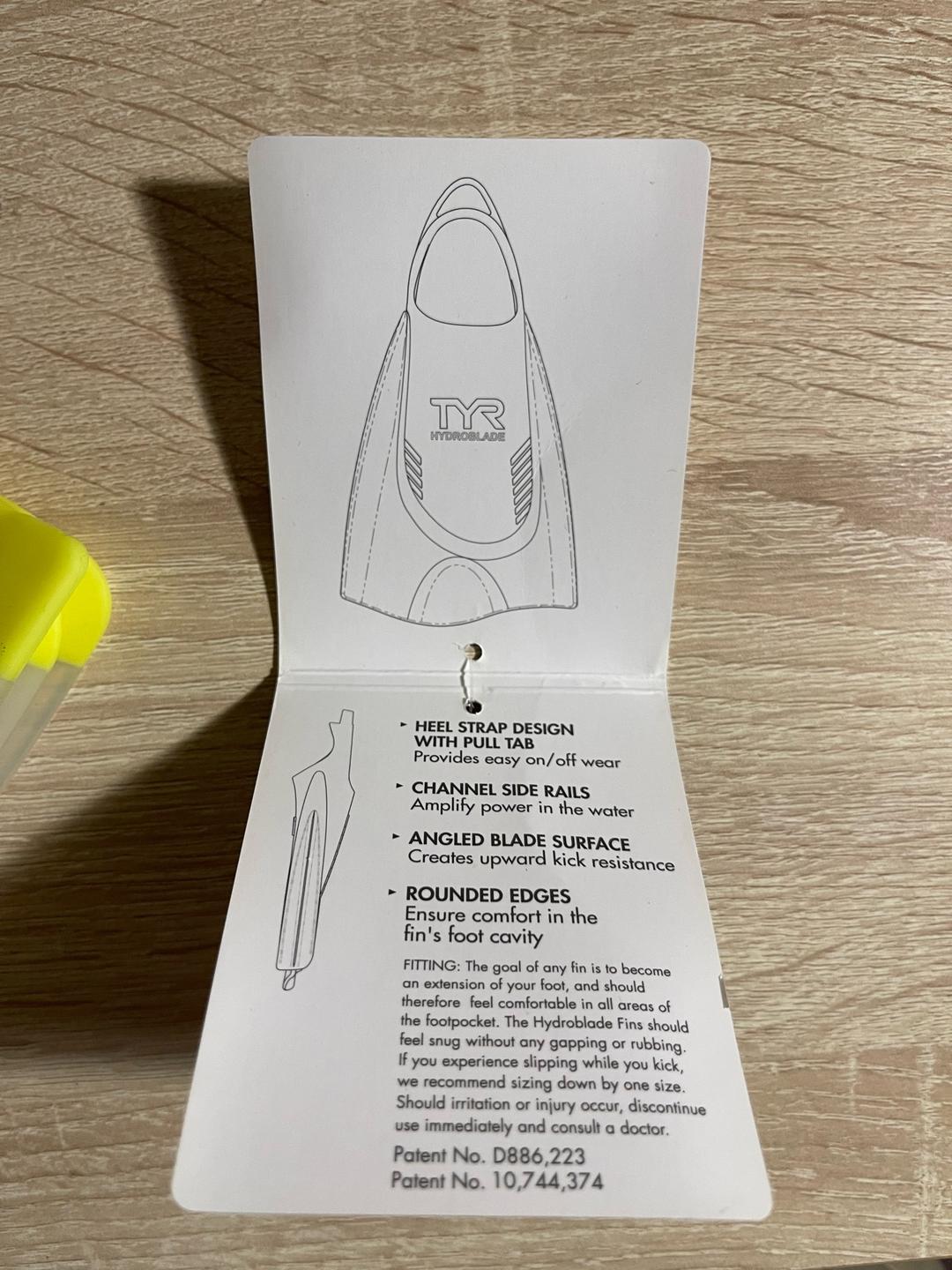 TYR Ласты TYR Hydroblade M — фото 2