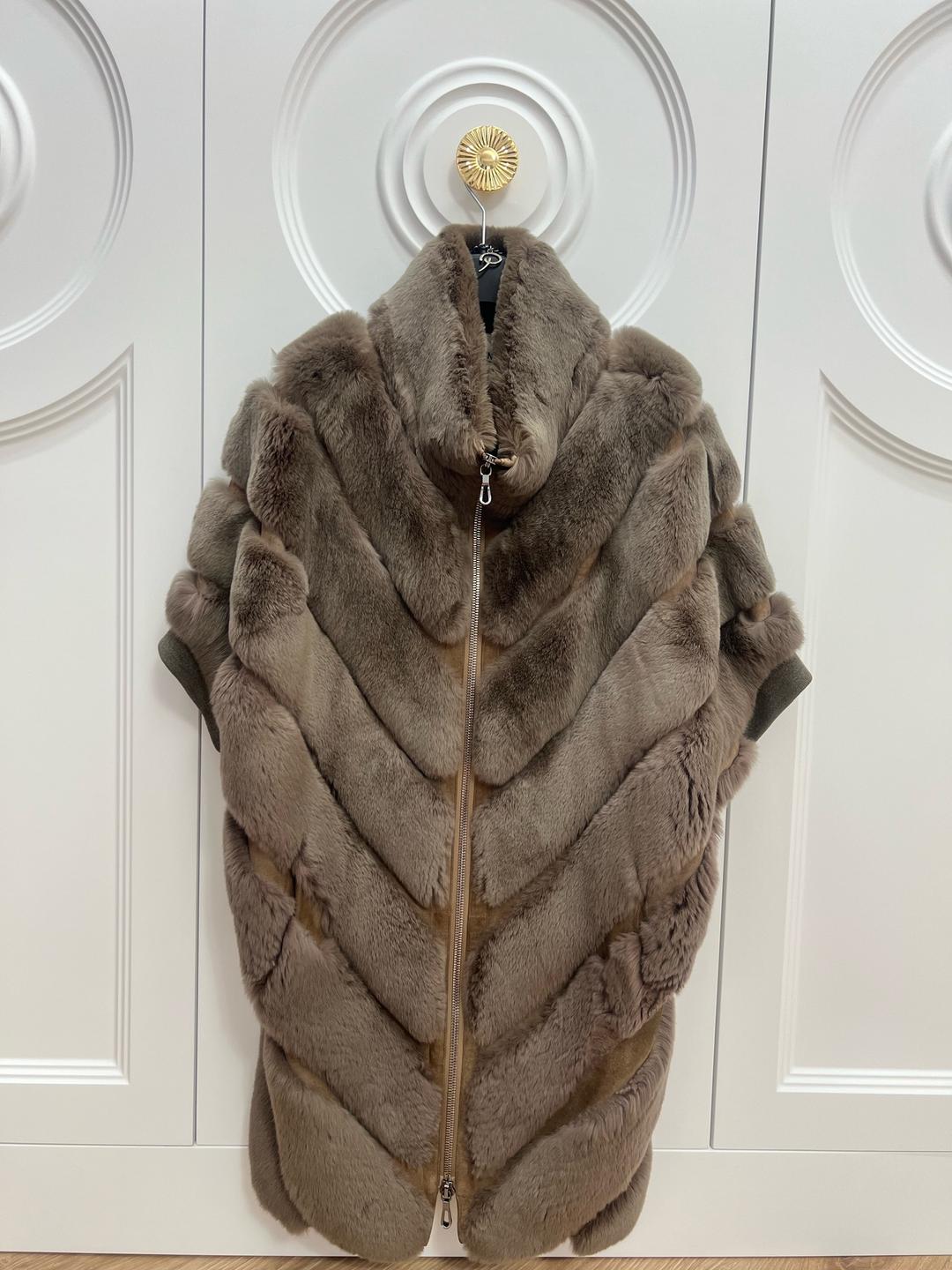 Punto Fashion Продам стильную шубку_шиншила рэкс натуральная — фото 2