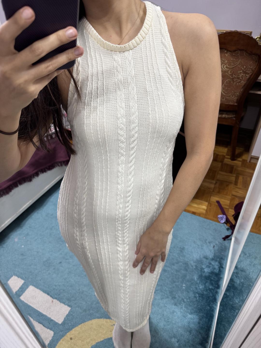 Zara Летнее белое платье от Зара — фото 2