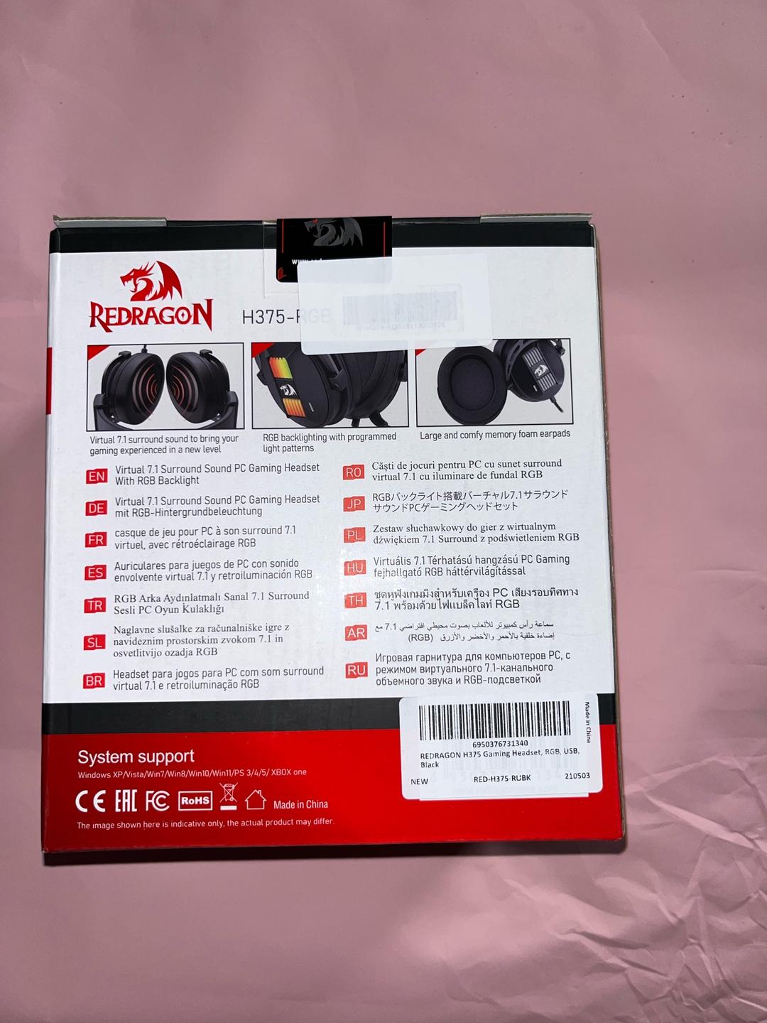 Redragon Redragon H375-RGB SPARDA — игровая гарнитура — фото 2