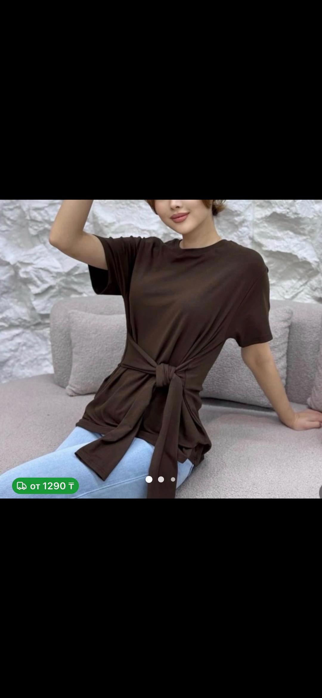 нет Футболка с завязками — фото 2
