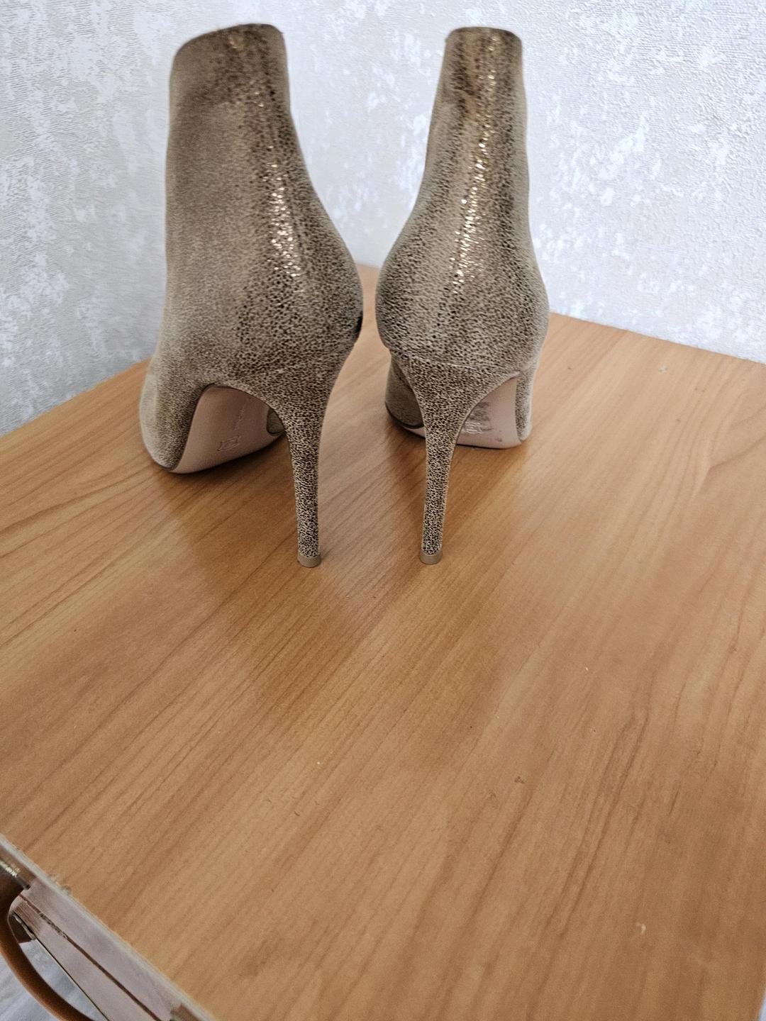 Gianvito Rossi Ботильоны с открытом носиком — фото 2