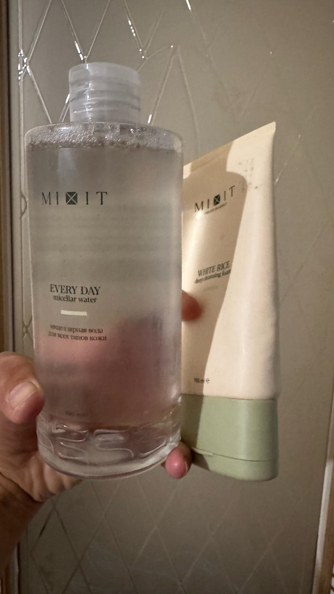 MIXIT MIXIT (Мицеллярная вода 500 мл + Рисовая пенка) — фото 2