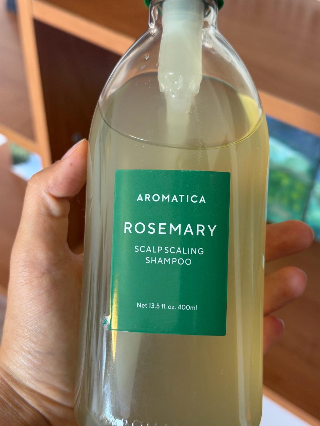 Aromatica Шампунь AROMATICA Rosemary Scalp Scaling Shampoo 400ml — фото 2