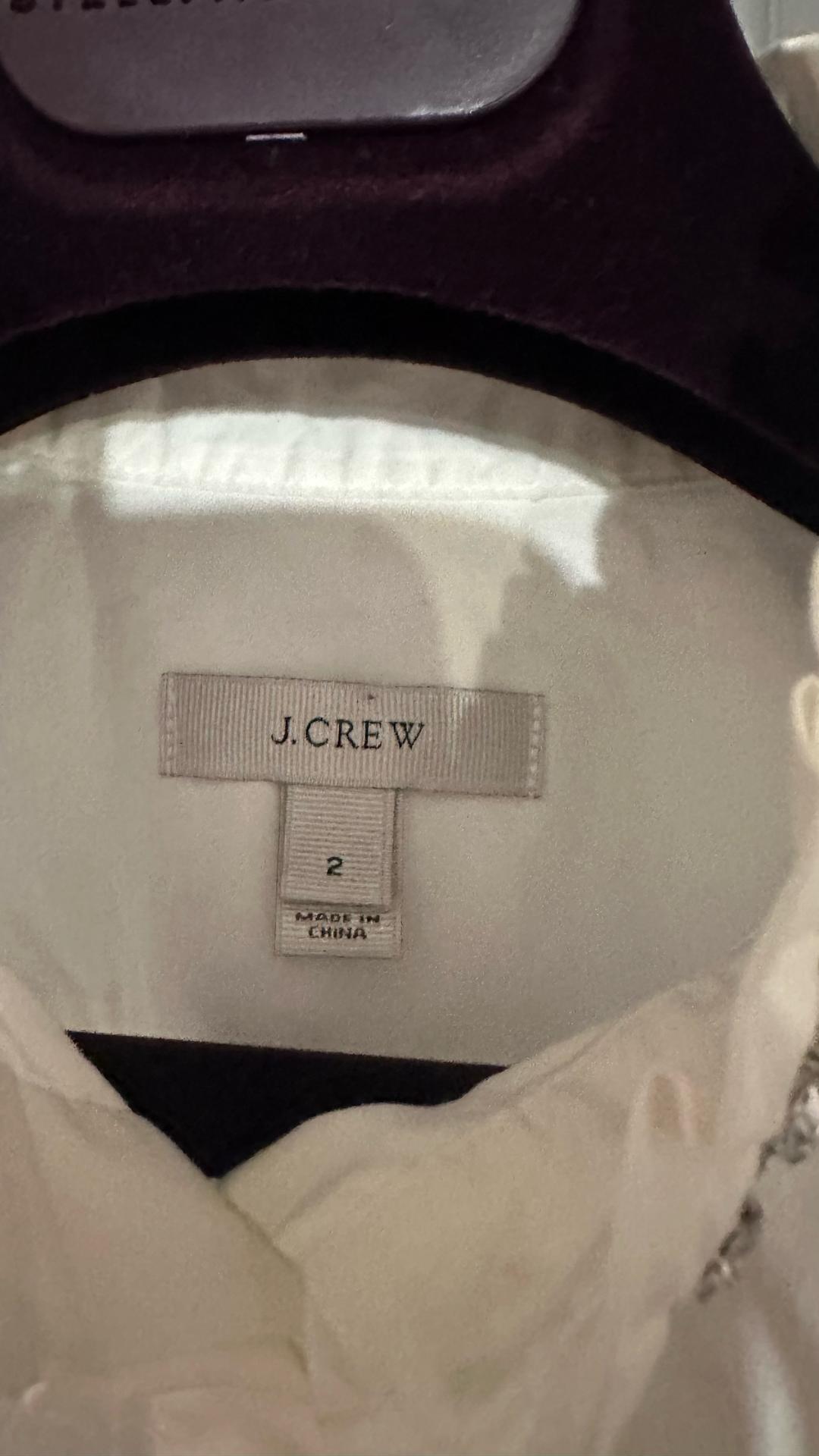 J. Crew Блуза без рукавов J.CREW с декором — фото 2