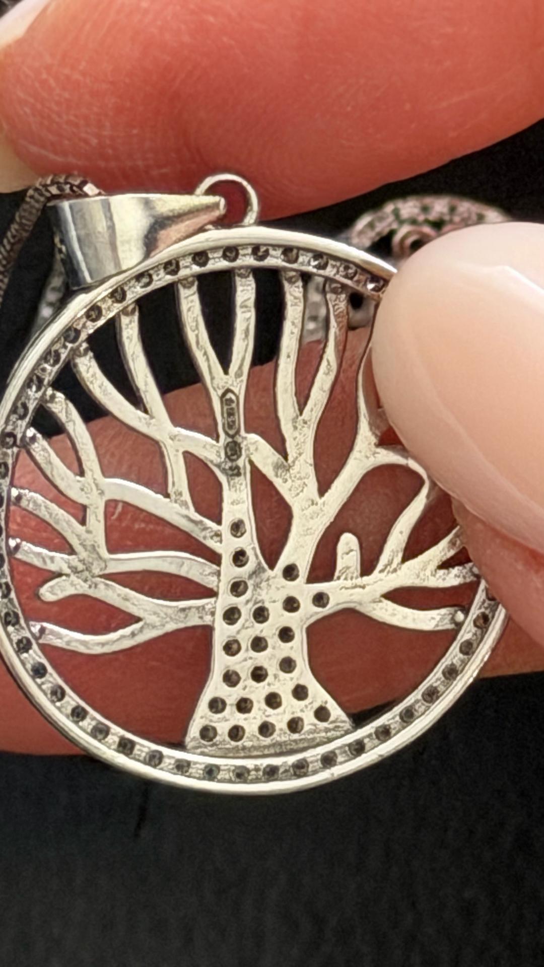 woow bijoux Серебряный набор Woow Bijoux (Германия) серьги колье — фото 2