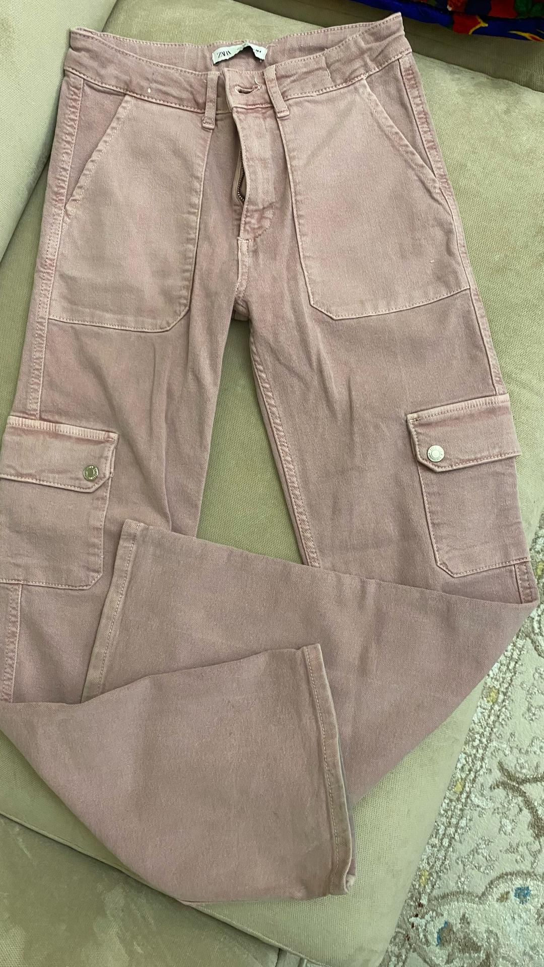 Zara Брюки Zara оригинал  детские на девочку 13-14 лет в хорошем состоянии рост 164 — фото 2