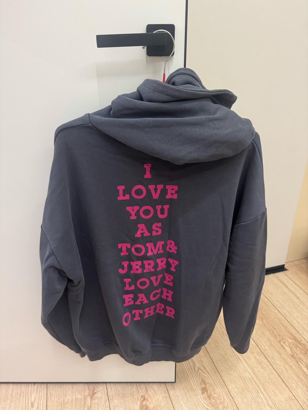 Pull & Bear Худи с принтом Том и Джерри — фото 2