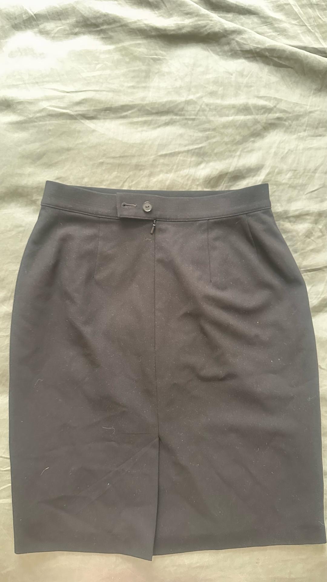 Marks & Spencer Классическая черная юбка-карандаш Marks & Spencer (UK 10 / S-M) — фото 2