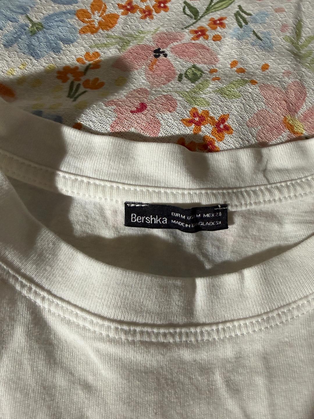 Bershka Укороченная футболка Bershka — фото 2