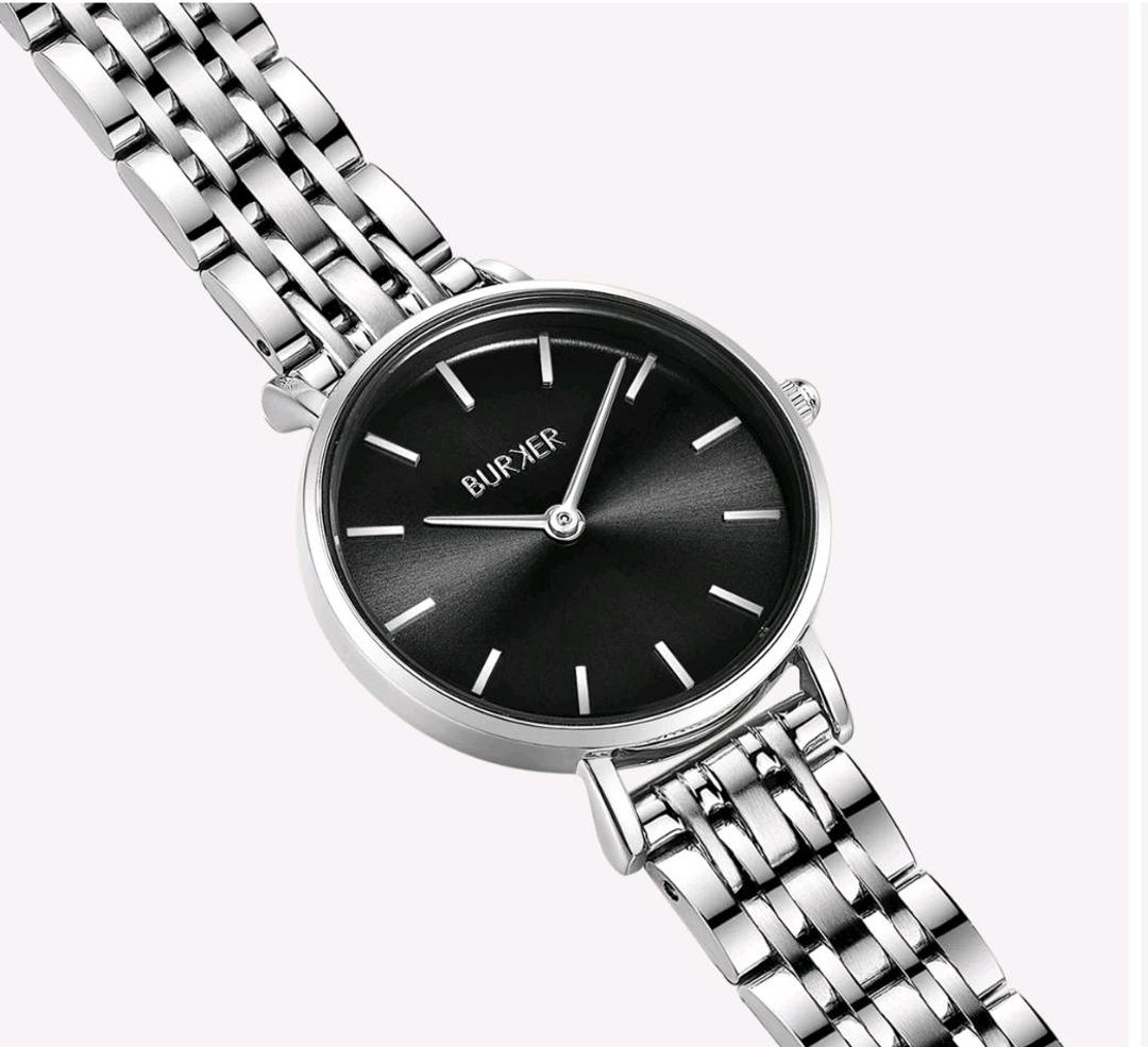 Burker Часы новые Burker Ruby Petite Silver Black — фото 2