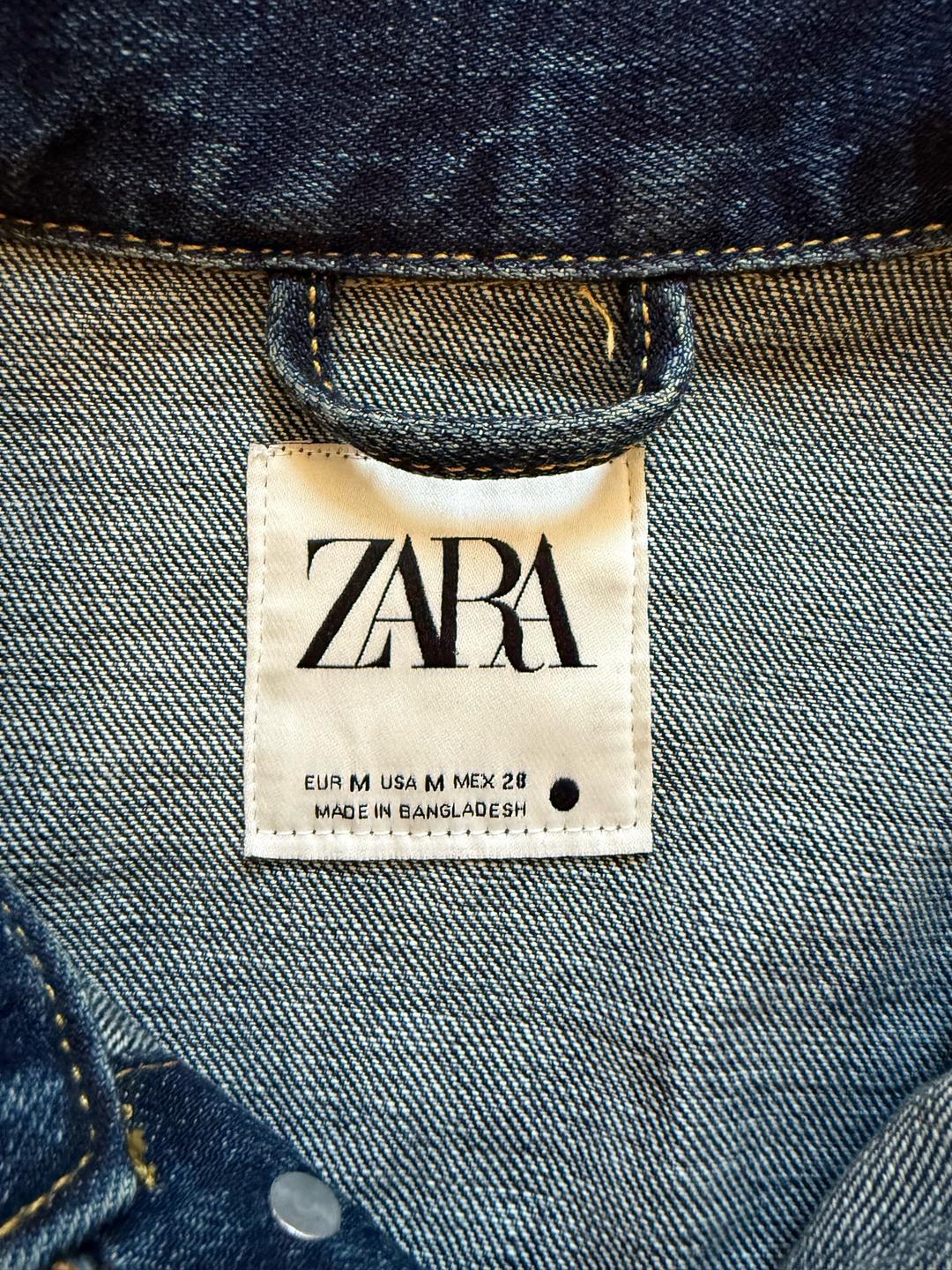 Zara Укороченная джинсовка Zara — фото 2