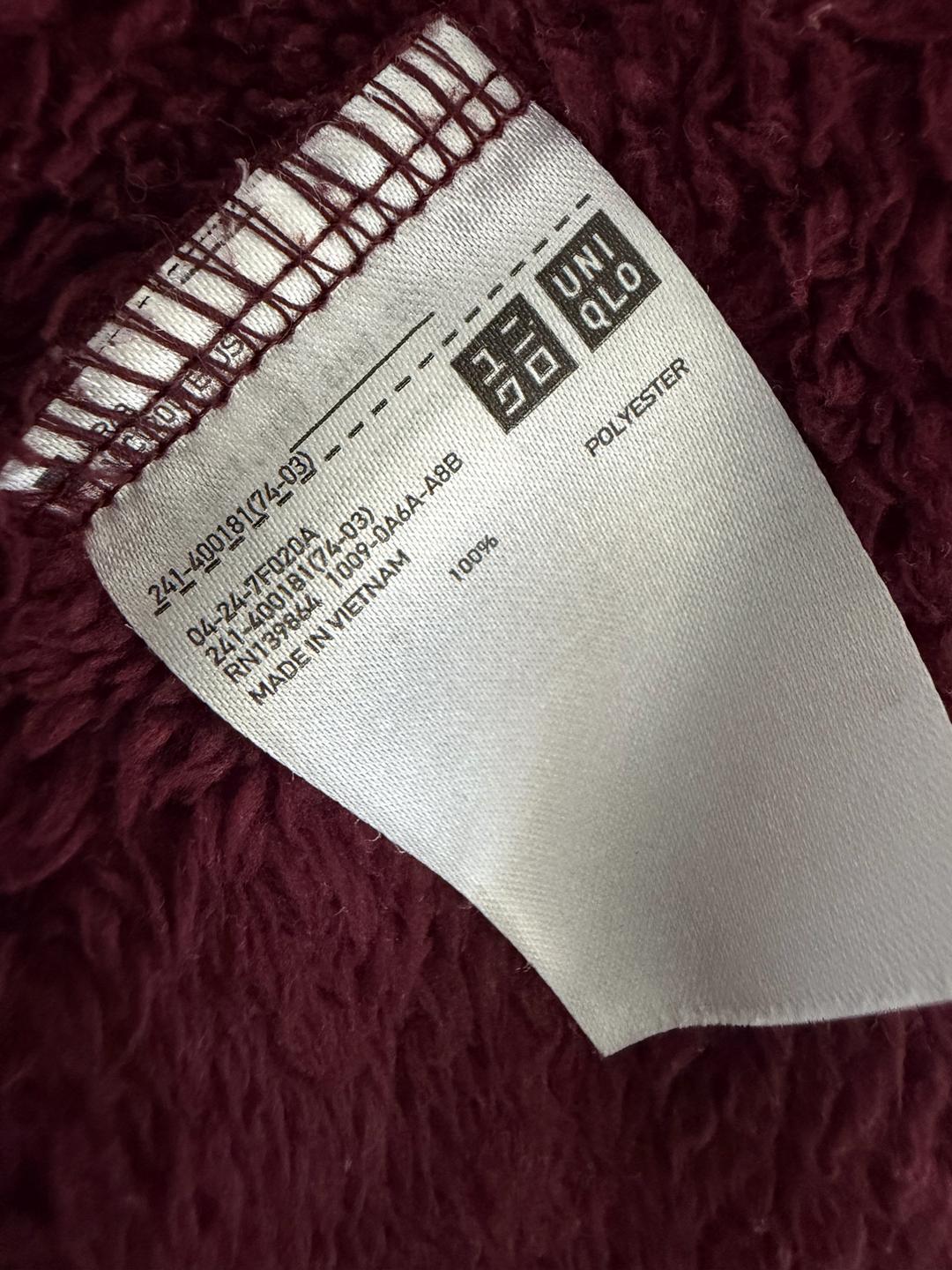 Uniqlo Толстовка UNIQLO на молнии из флиса — фото 2