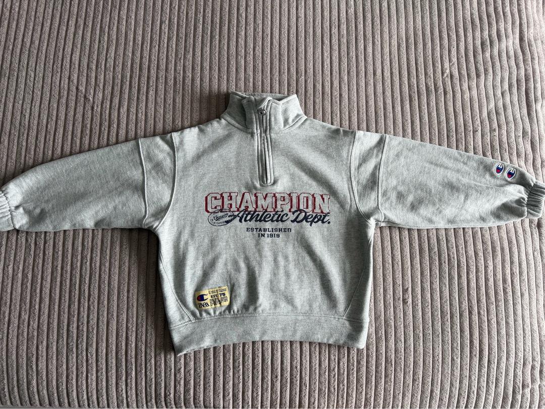 Zara Утепленная детская кофта Zara & Champion — фото 2