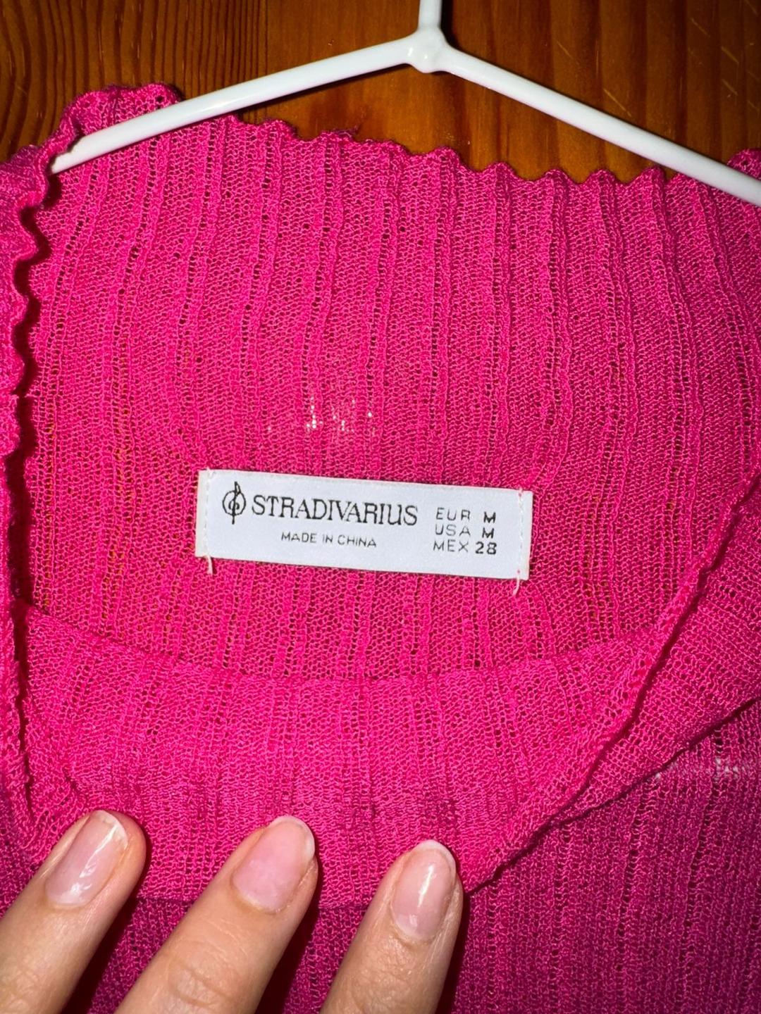 Stradivarius Розовый топ Stradivarius — фото 2