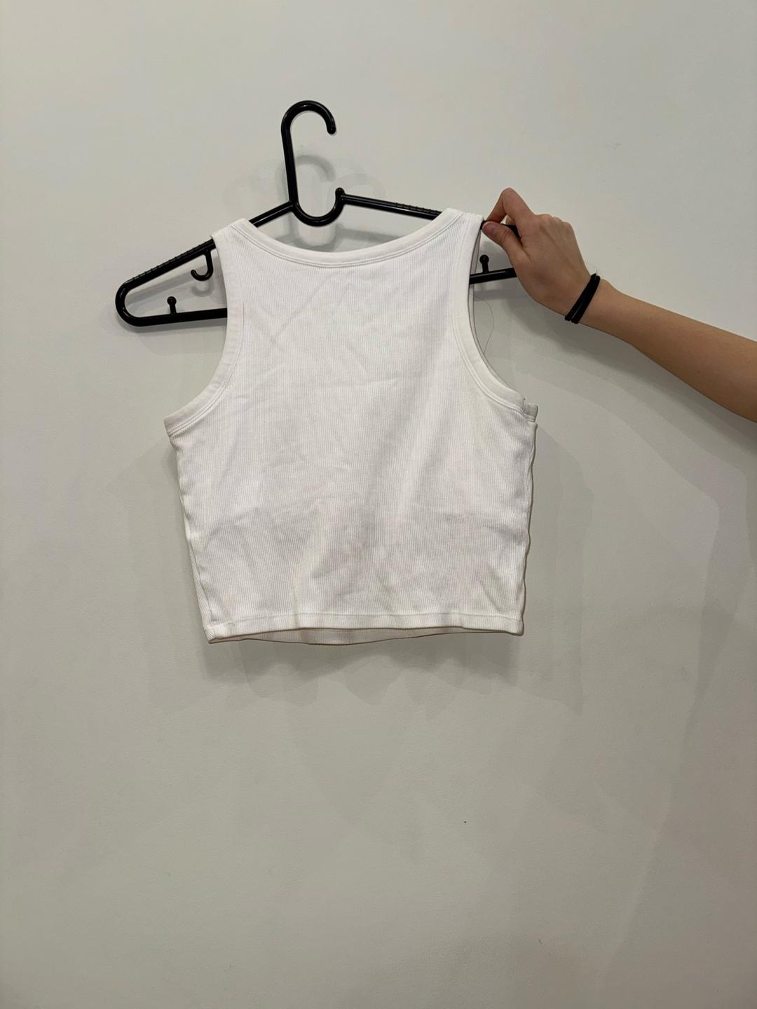 Uniqlo Белая Майка Uniqlo — фото 2
