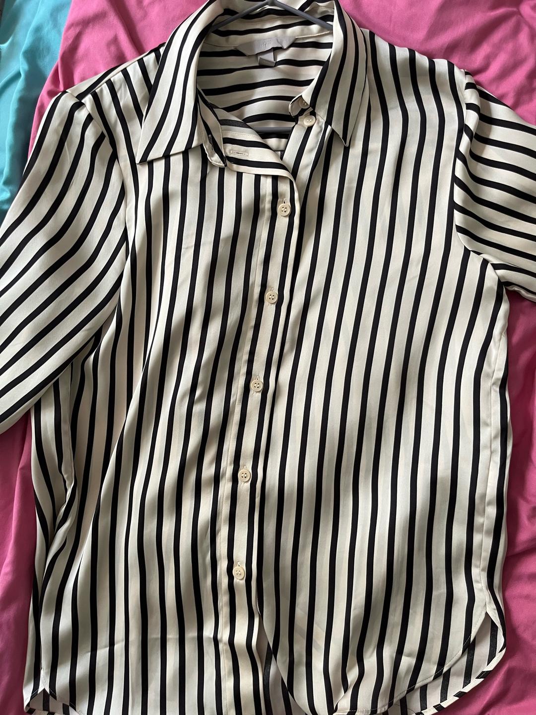 H&M Рубашка в полоску — фото 2