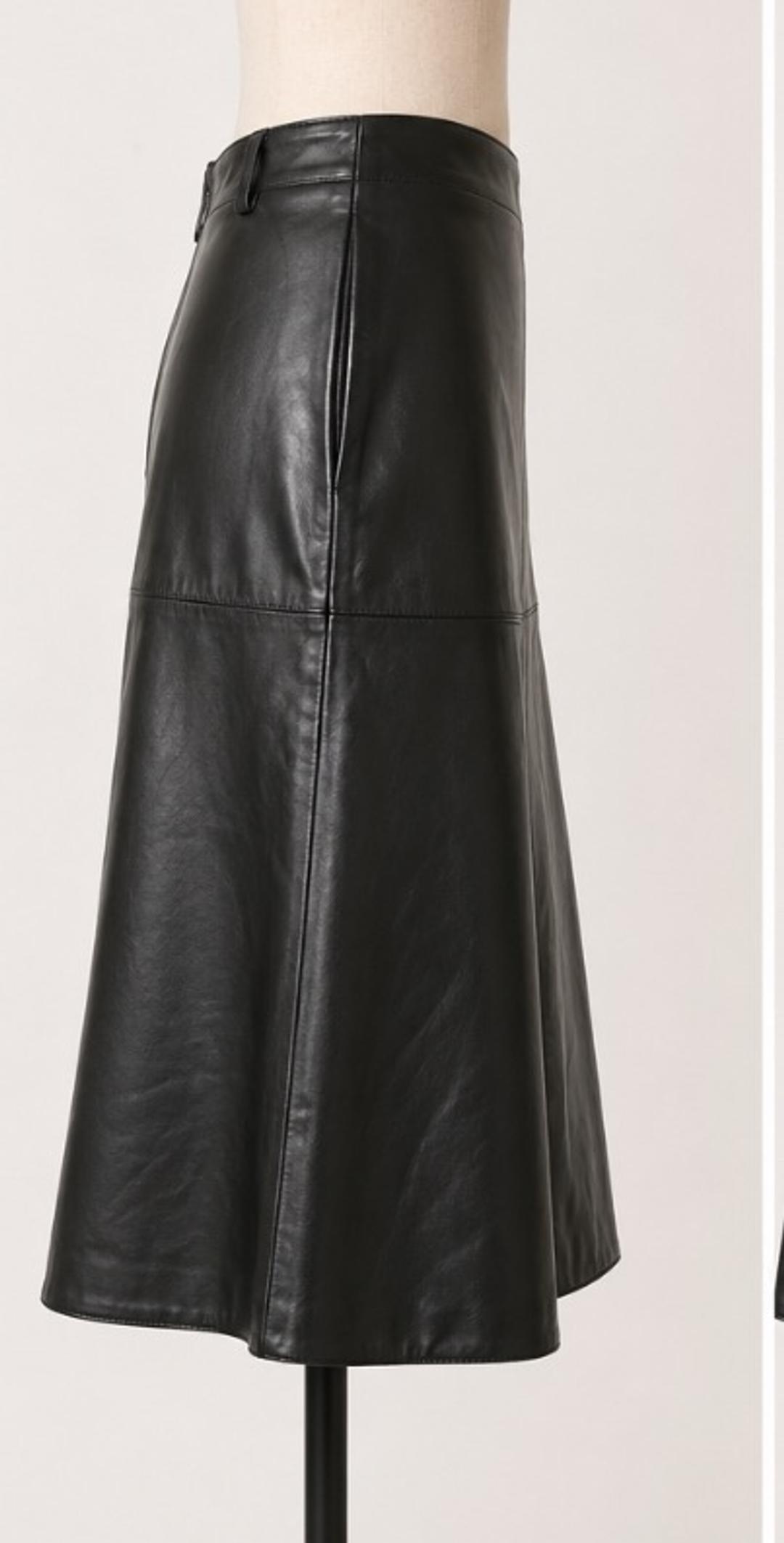 Zara Юбка Zara из экокожи — фото 2