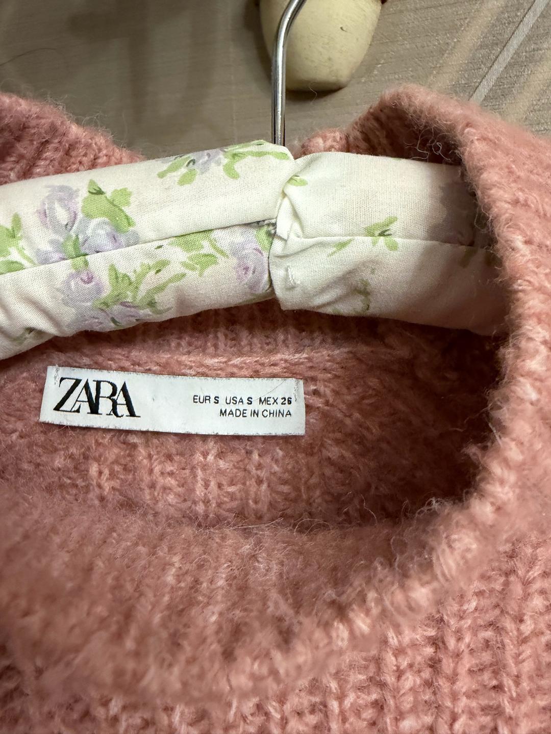 Zara Джемпер ZARA розовый — фото 2