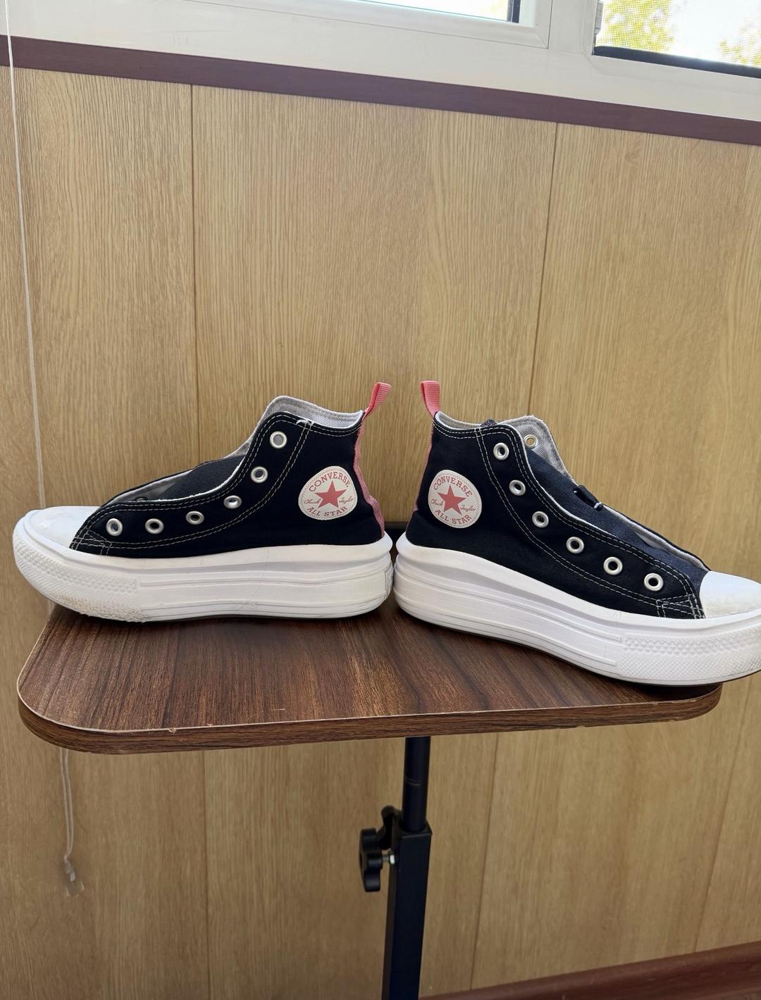 Converse Кеды Converse высокого типа с платформой — фото 2