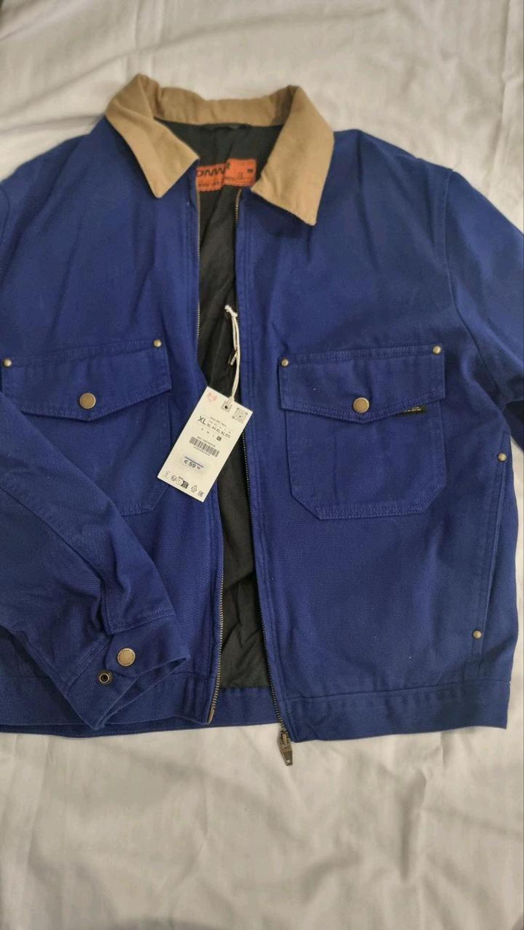 Zara Джинсовая куртка Zara XL новая — фото 2