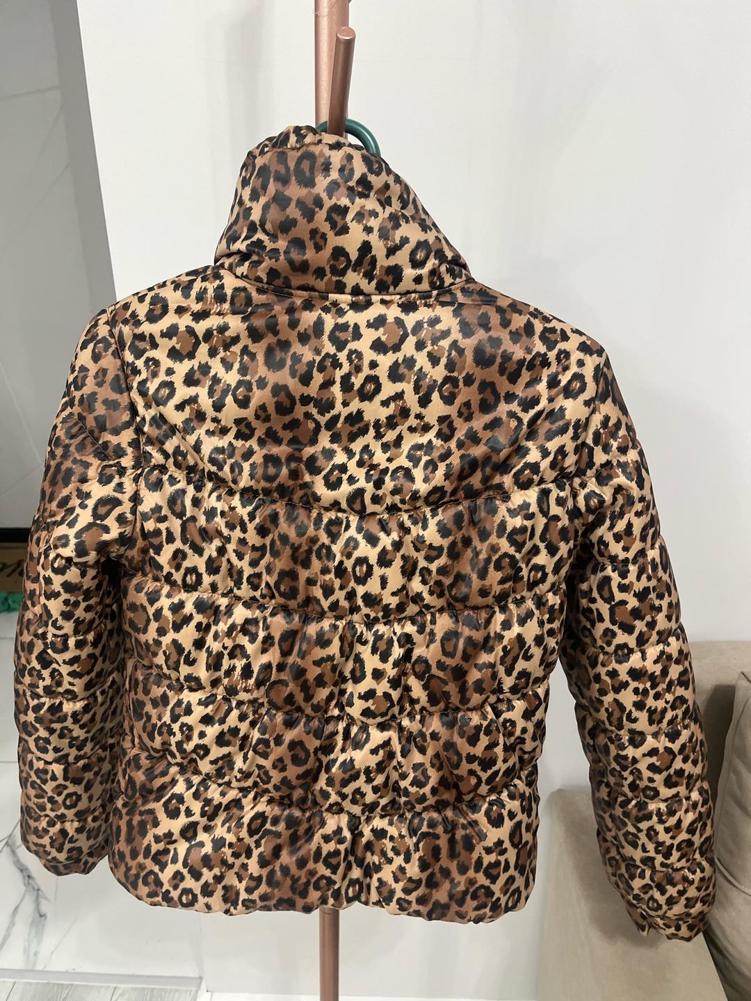 H&M H&M Леопардовая стеганая куртка — фото 2