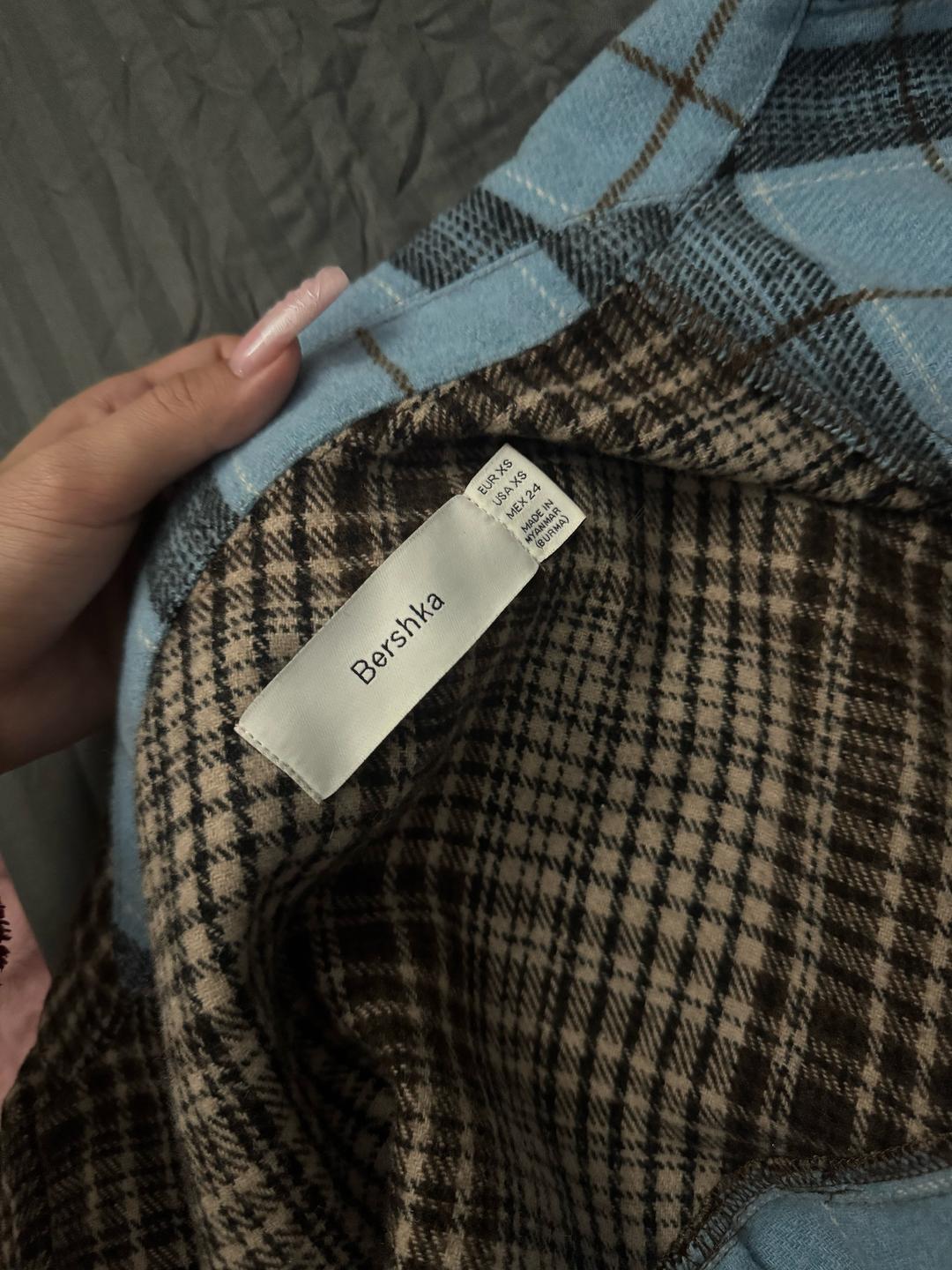 Bershka Рубашка в клетку с Бершки — фото 2