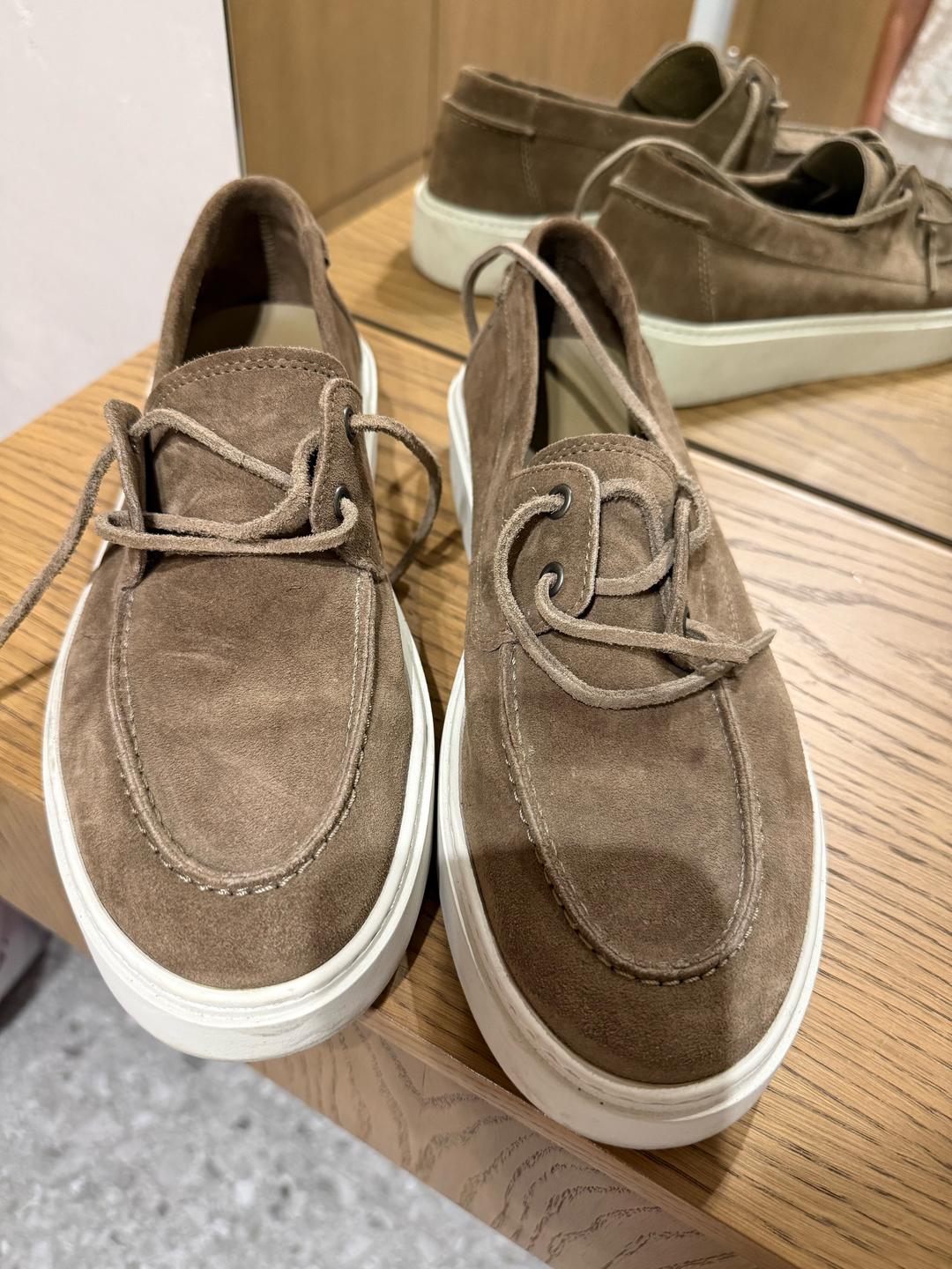 Massimo Dutti Замшевые слипоны Massimo Dutti — фото 2