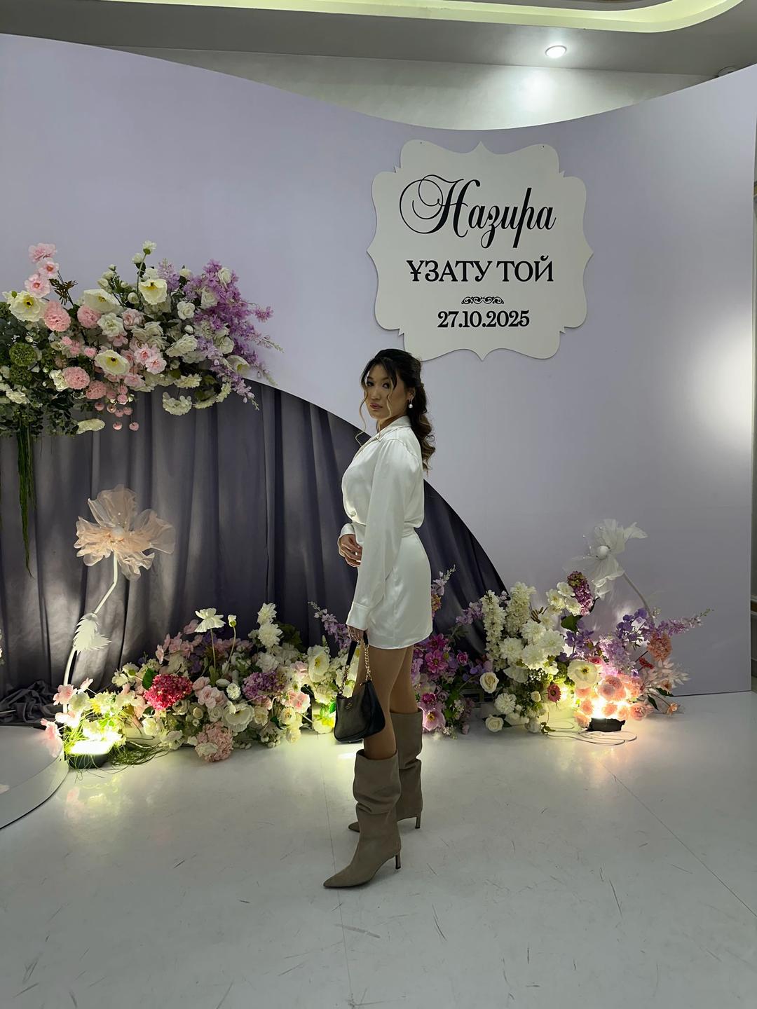 Zara Атласное платье-рубашка — фото 2