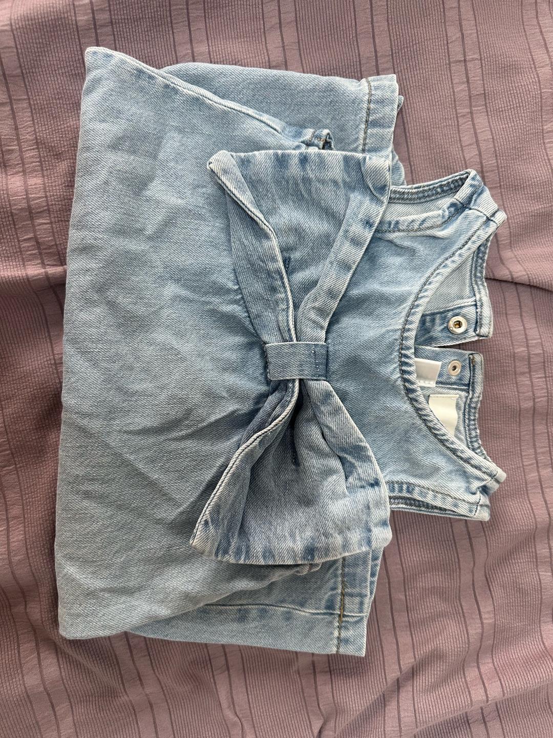Zara Джинсовый сарафан ZARA — фото 2